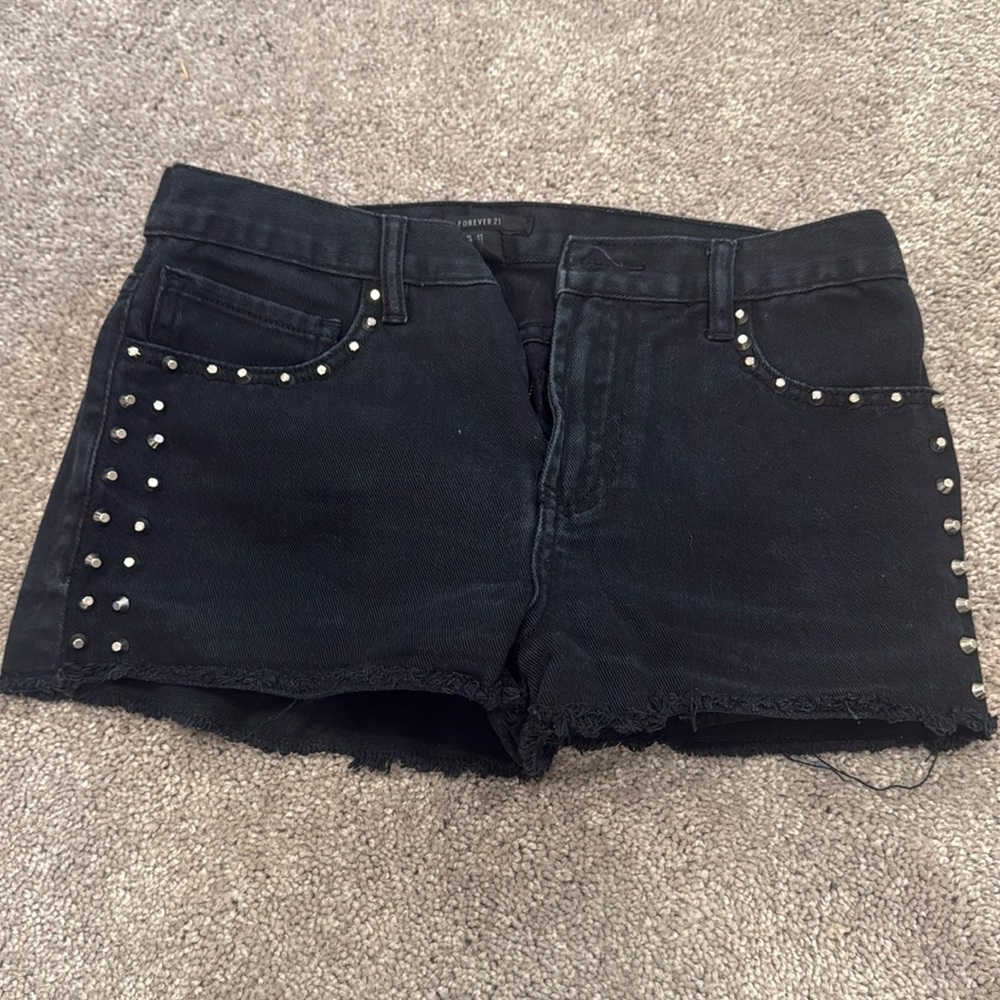 Stuffed Jean shorts